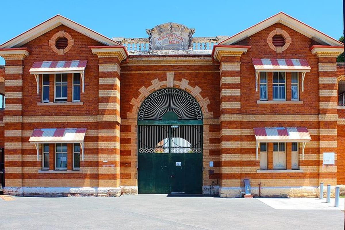 Front gates of Boggo Road Gaol