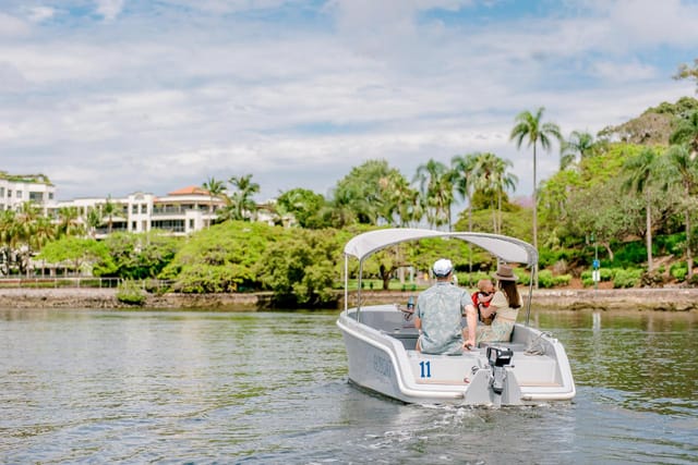 GoBoat Brisbane - 2 Hour Electric Picnic Boat Hire (up to 8 people) in  Brisbane