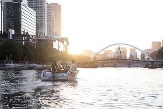 GoBoat Melbourne: Electric Picnic Boat Rental on the Yarra River in  Melbourne