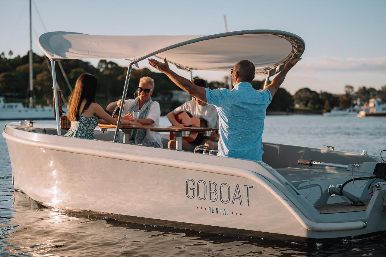GoBoat Sydney - 2 Hour Electric Picnic Boat Hire (up to 8 people