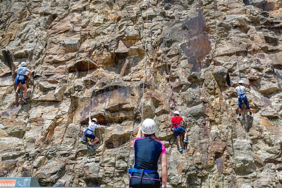 Kids rock climbing experiences