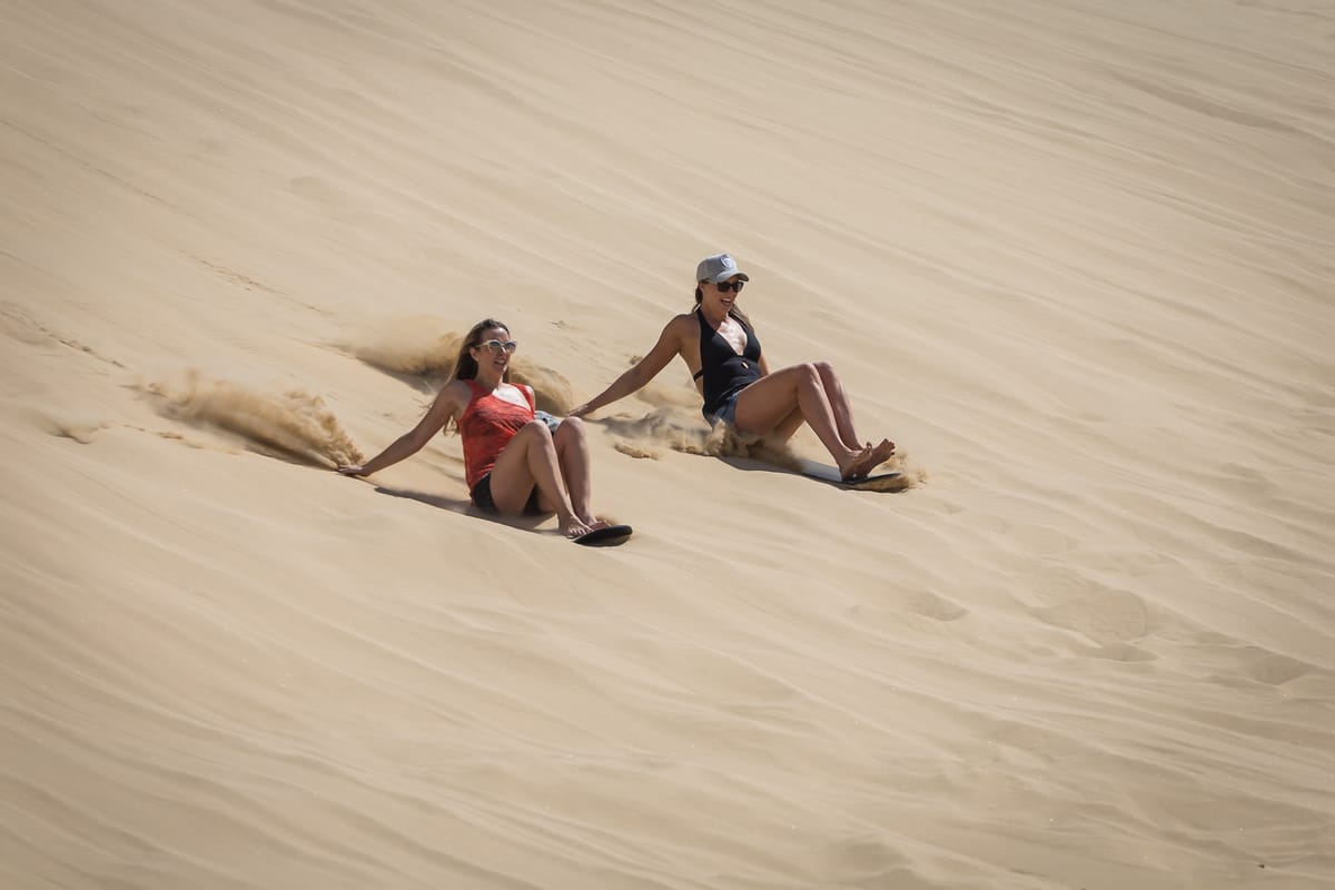 Sandboarding | Stockton Beach | Sand Dune | Port Stephen | Australia | Pelago