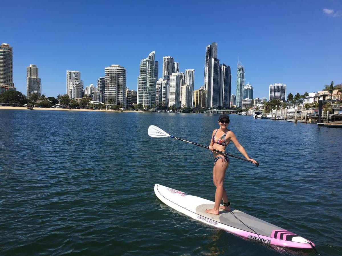Stand up Paddle Boarding Tour | SUP | Surfers Paradise | Gold Coast | Australia | Pelago