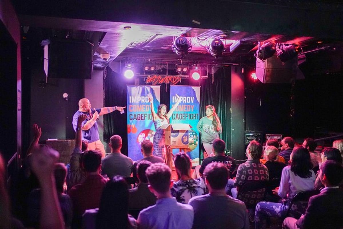 The Improv Comedy Cagefight is Sydney's highest rated comedy show! It is the longest-running comedy battle in Sydney.