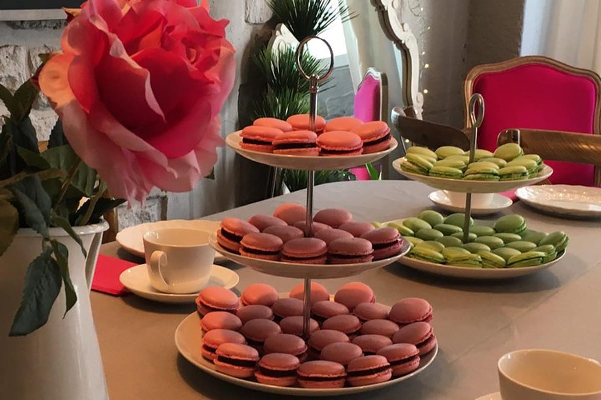 After learning all the key steps, enjoy your own macarons at teatime