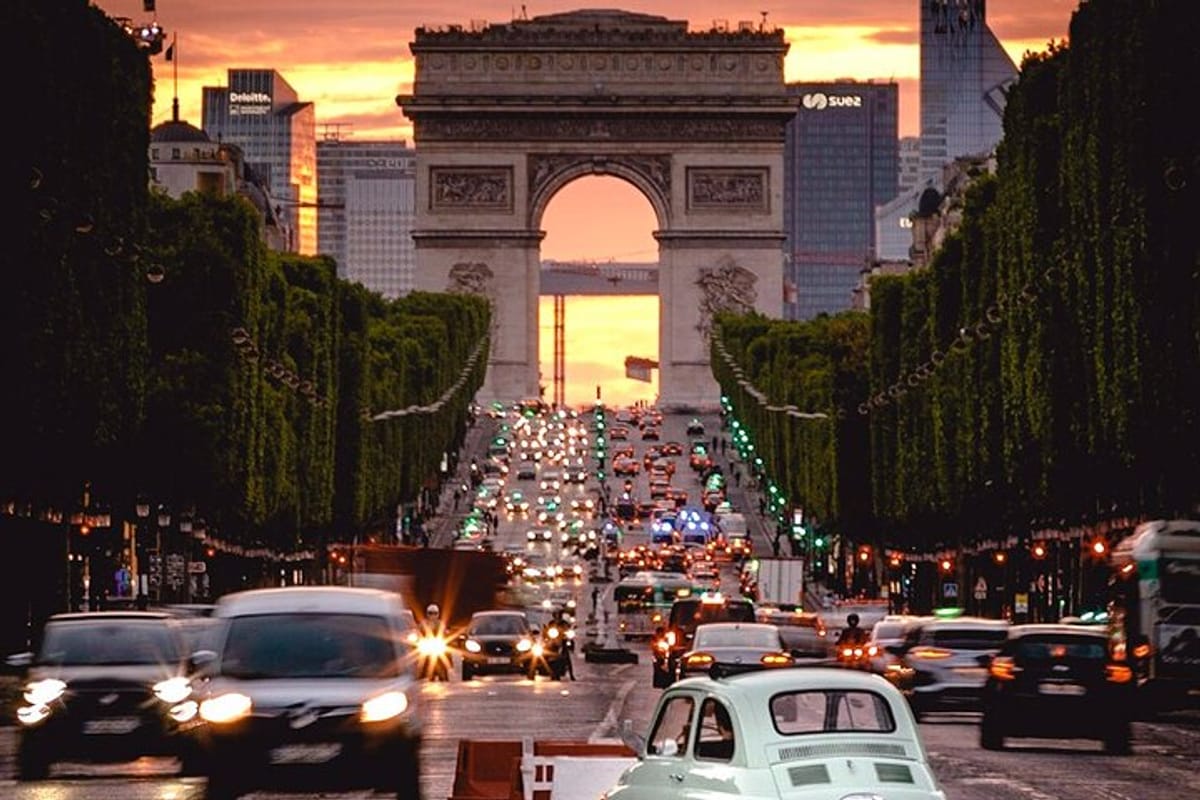 #Paris #Arc_de_Triomphe #Champes_ Elysee
