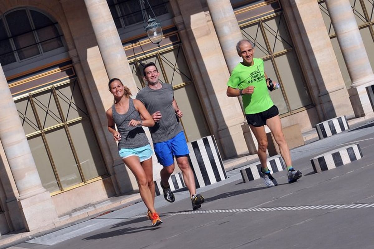 Running in the Palais Royal