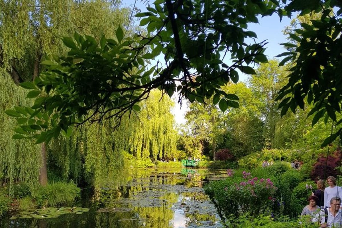 Claude Monet Rear side Garden Giverny