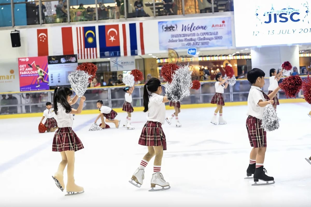 Blue Ice Skating Rink | Paradigm Mall | Johor | Malaysia | Pelago
