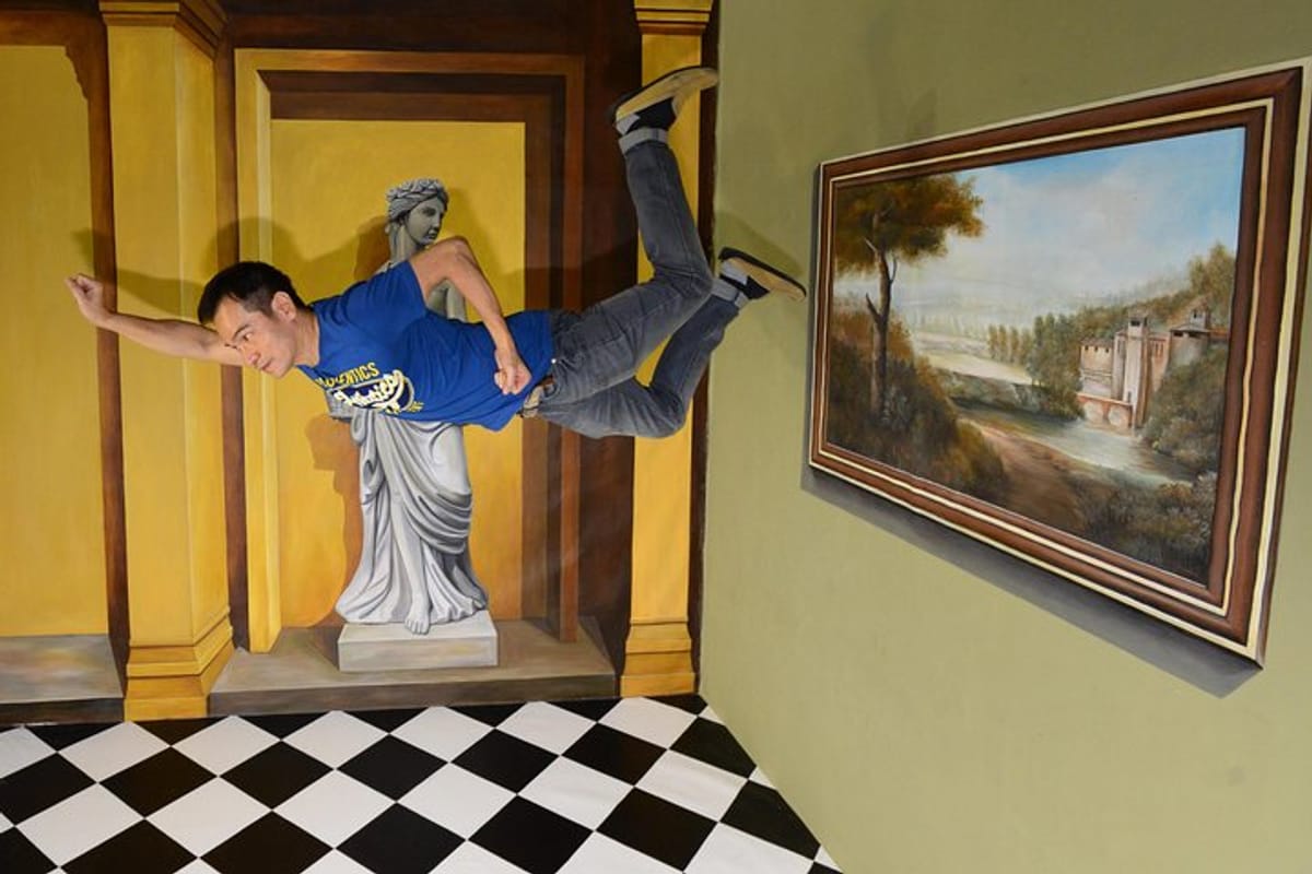 one of the 3D art paintings section