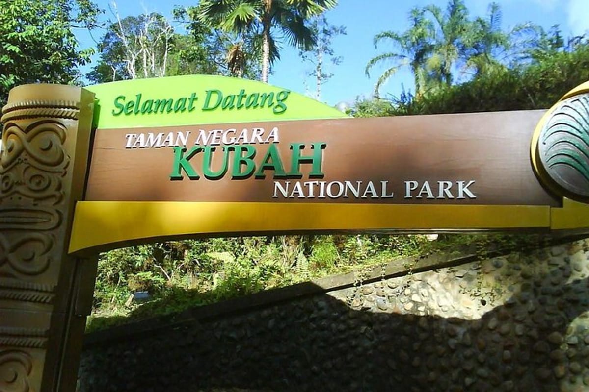 Kubah National Park Entrance