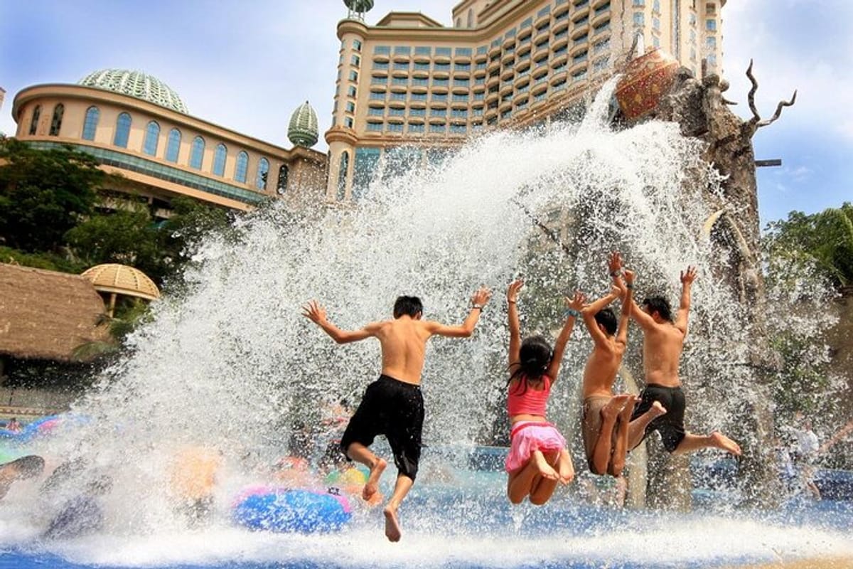 Make your way to Sunway Lagoon and spend your day splashing in the water or on an extreme adventure