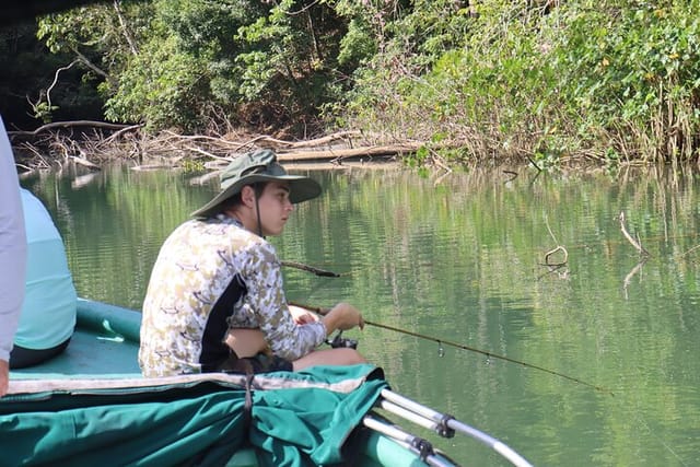 Private Fresh Water Fishing at Gatun Lake Panama Canal in Panama City