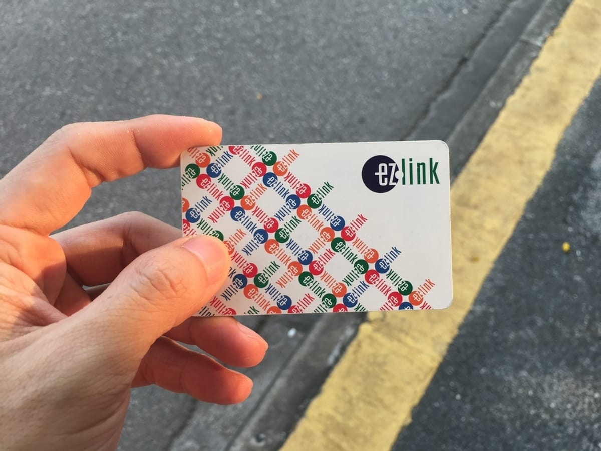 Ez Link Card for Singapore Public Transport in Singapore Pelago