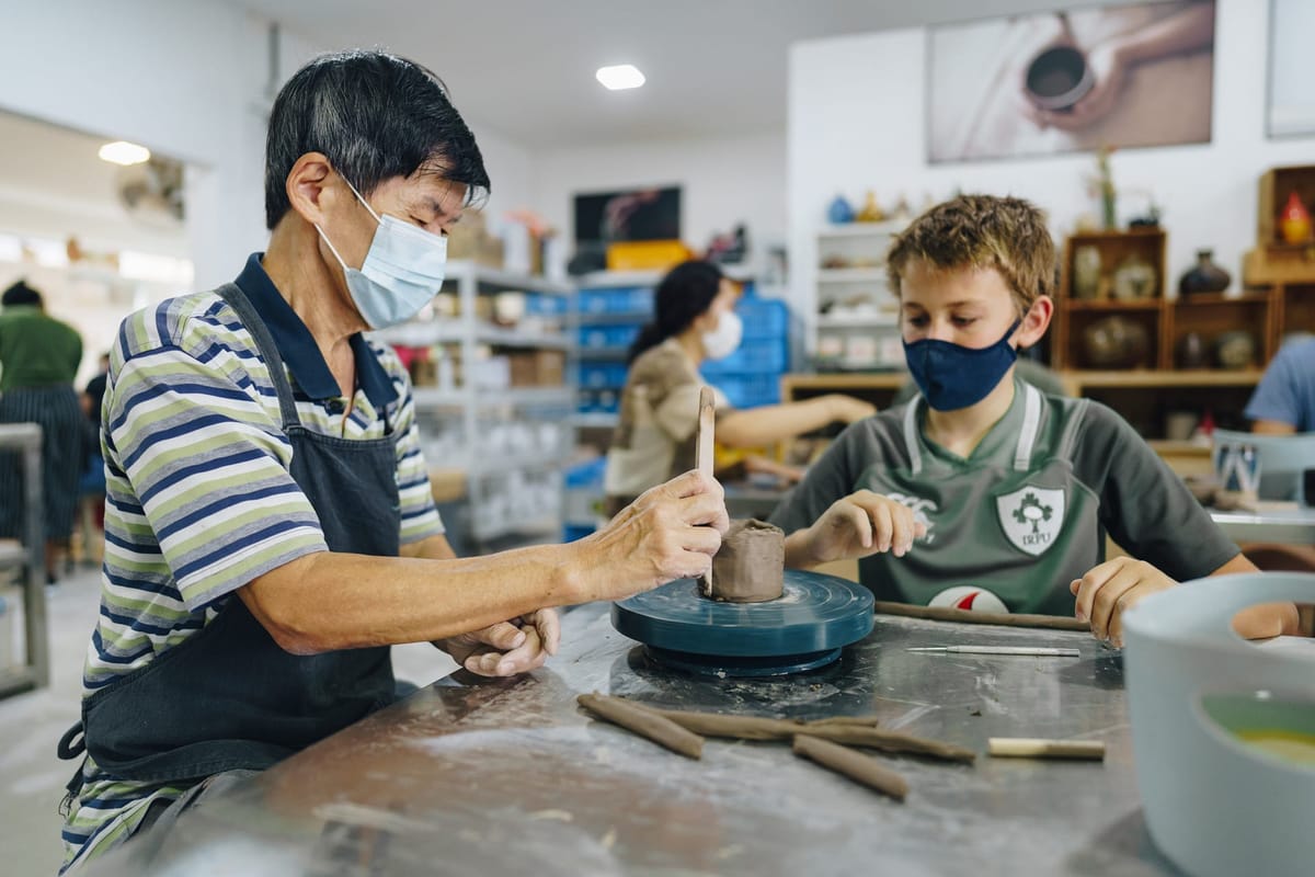 Handbuilding Manual Wheel Pottery Class | 3 Arts | Joo Chiat | Singapore | Pelago