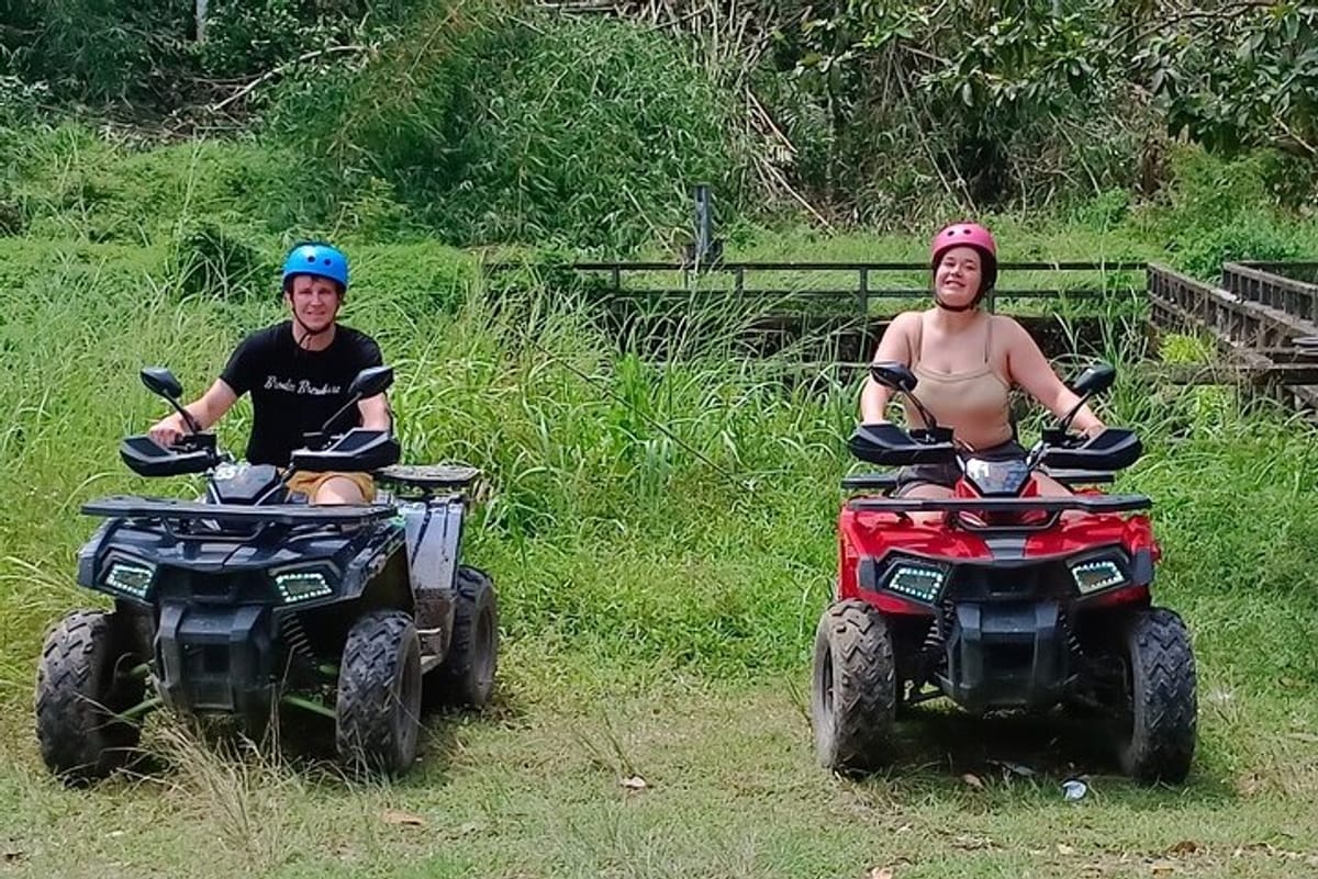 Khaolak 2-hours ATV Quad Jungle Adventure to Waterfall