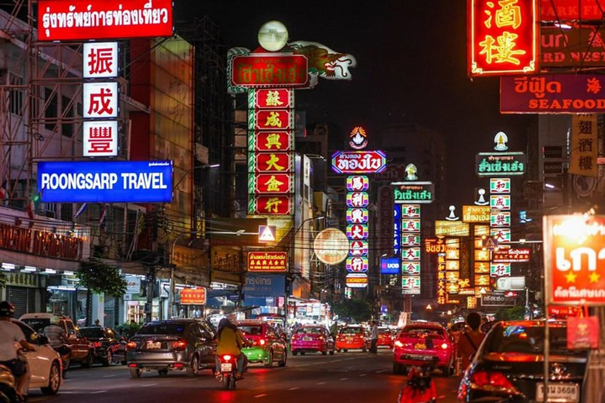 Bangkok Chinatown by Night