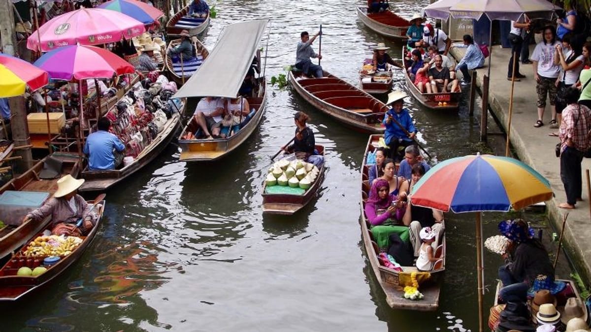 Damnoen Saduak Floating Market | Full-day Tour | Bangkok | Thailand | Pelago