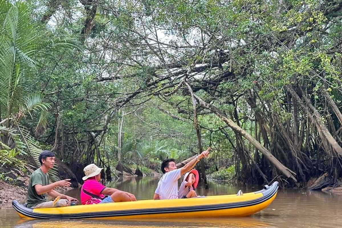 Khao Lak Jungle Wildlife with Canoeing and Waterfall Tour