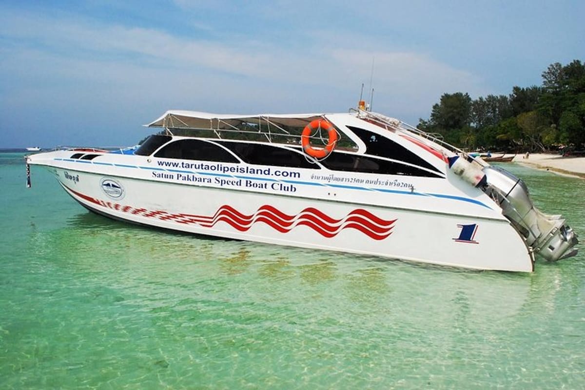 Koh Lanta to Koh Lipe by Satun Pakbara Speed Boat