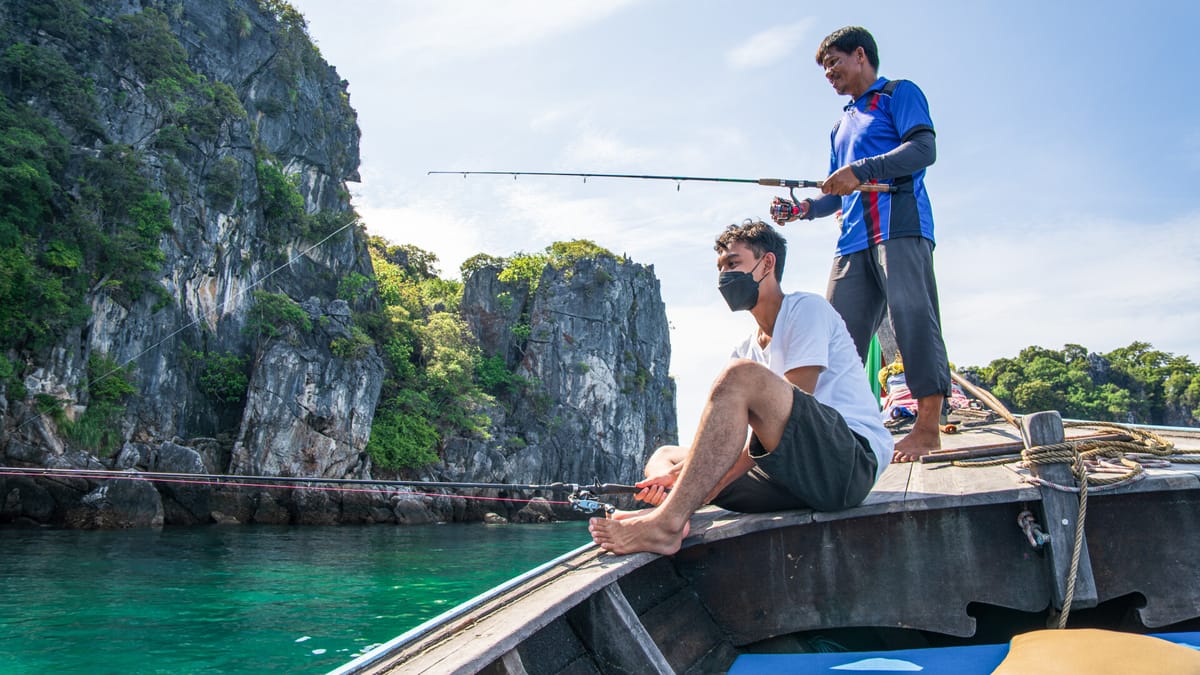 Squid Fishing Sunset Tour | Yawasam Island | Phra Nang Cave | Krabi | Thailand | Pelago
