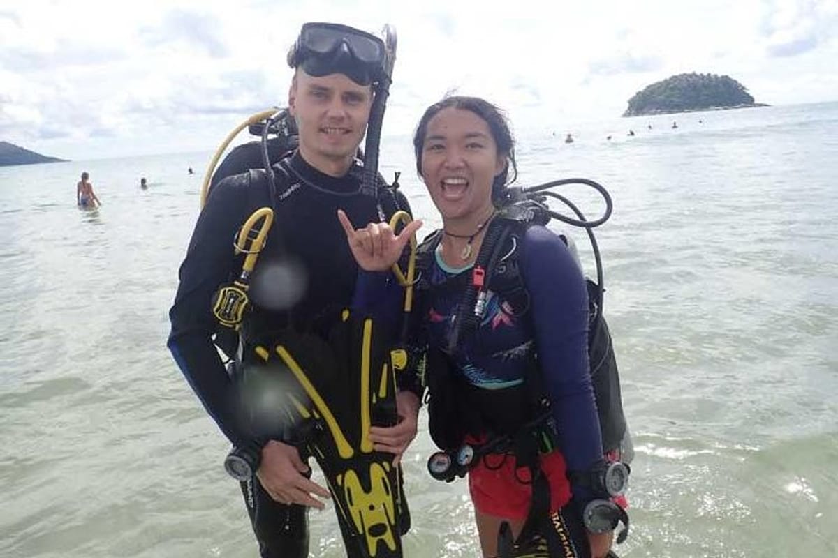 Discover scuba diving at one of Phukets best local dive sites with a genuine PADI Discover Scuba program