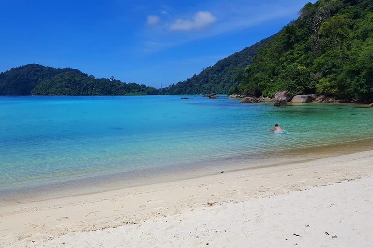Uncrowded beautiful beaches on the Surin Islands
