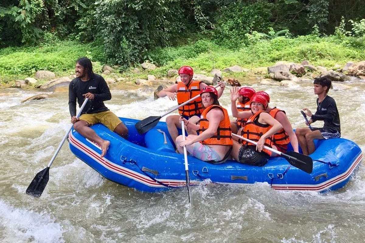 White Water Rafting Adventure on Songprak River from Krabi