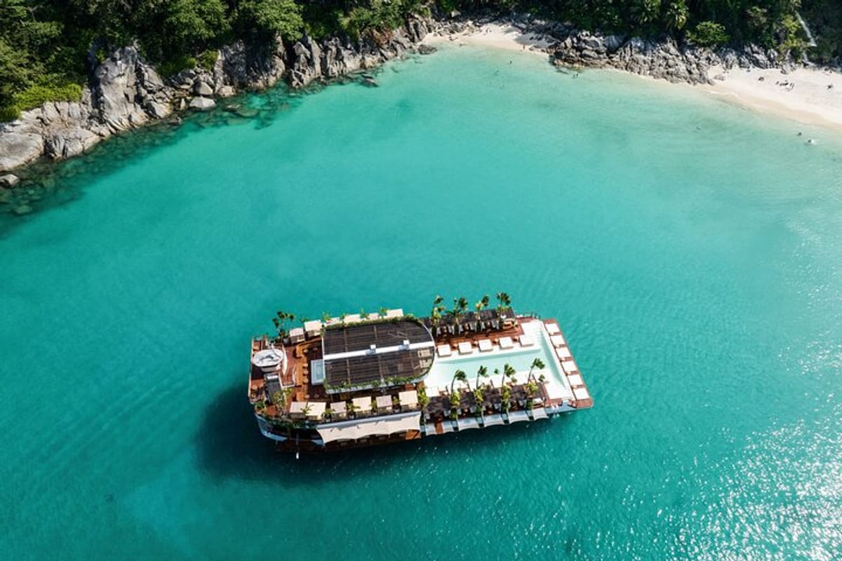 World's first floating beach club in Phuket